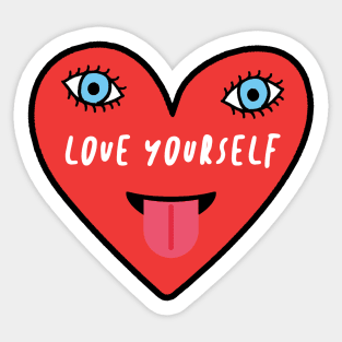 Love Yourself Sticker